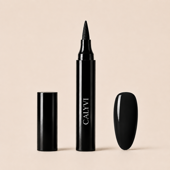 CALYVI Nail Pen — stylo vernis à ongles à l'unité, teinte Noir