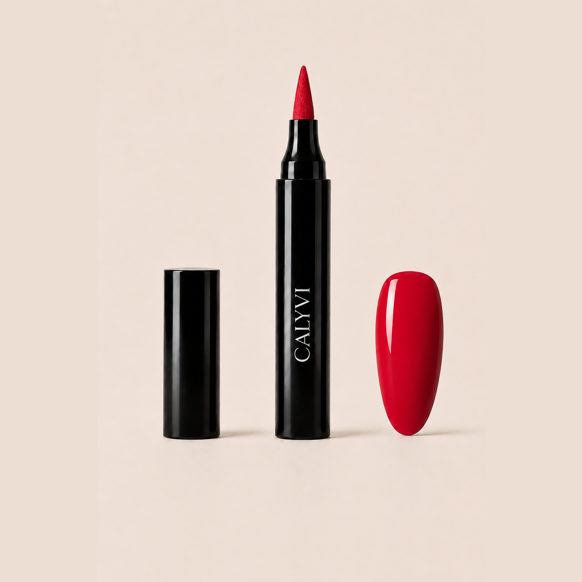 CALYVI Nail Pen — stylo vernis à ongles, teinte Rouge