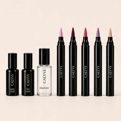 Coffret CALYVI Complète+ — rituel manucure complet avec Remover